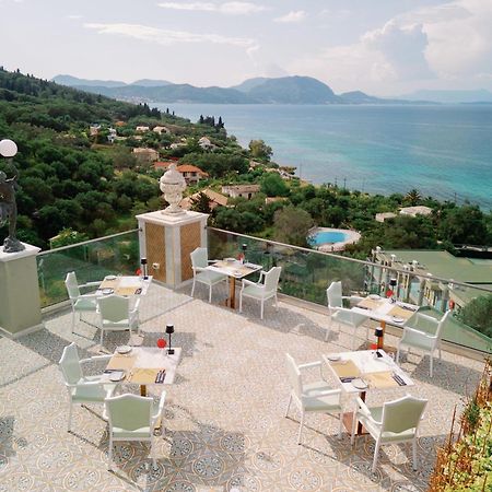 Kairaba Mythos Palace - Adults Only Kouspádhes Екстериор снимка View of the bay of Skopelos from the hotel